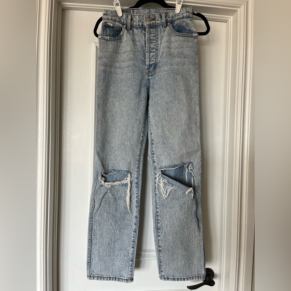 REVICE Women’s Size 30 Denim Jeans Distressed Light Wash